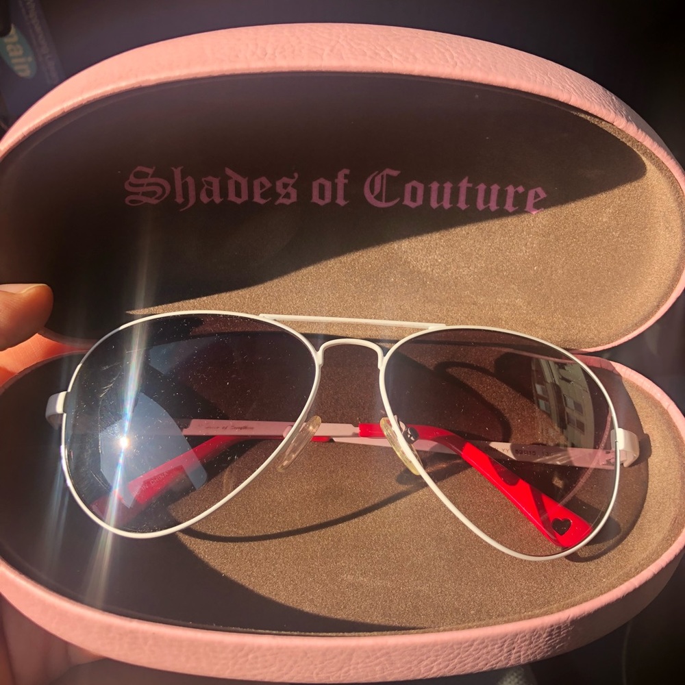 Juicy Couture Aviators w/ case
